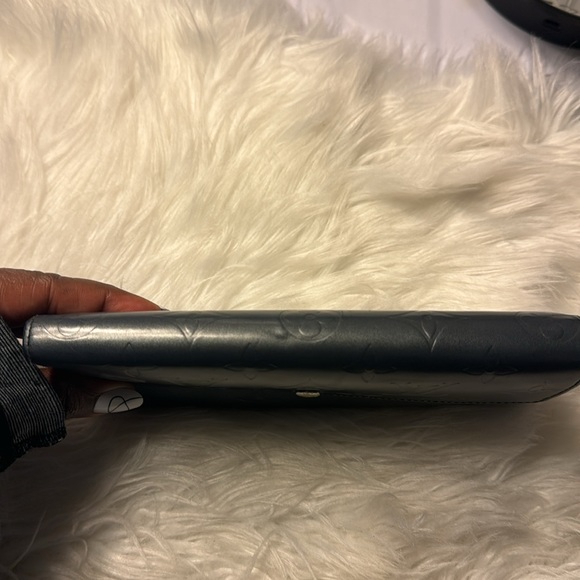 Louis Vuitton Grey Monogram Vernis Mat International, Grey wallet GUC - Picture 12 of 14